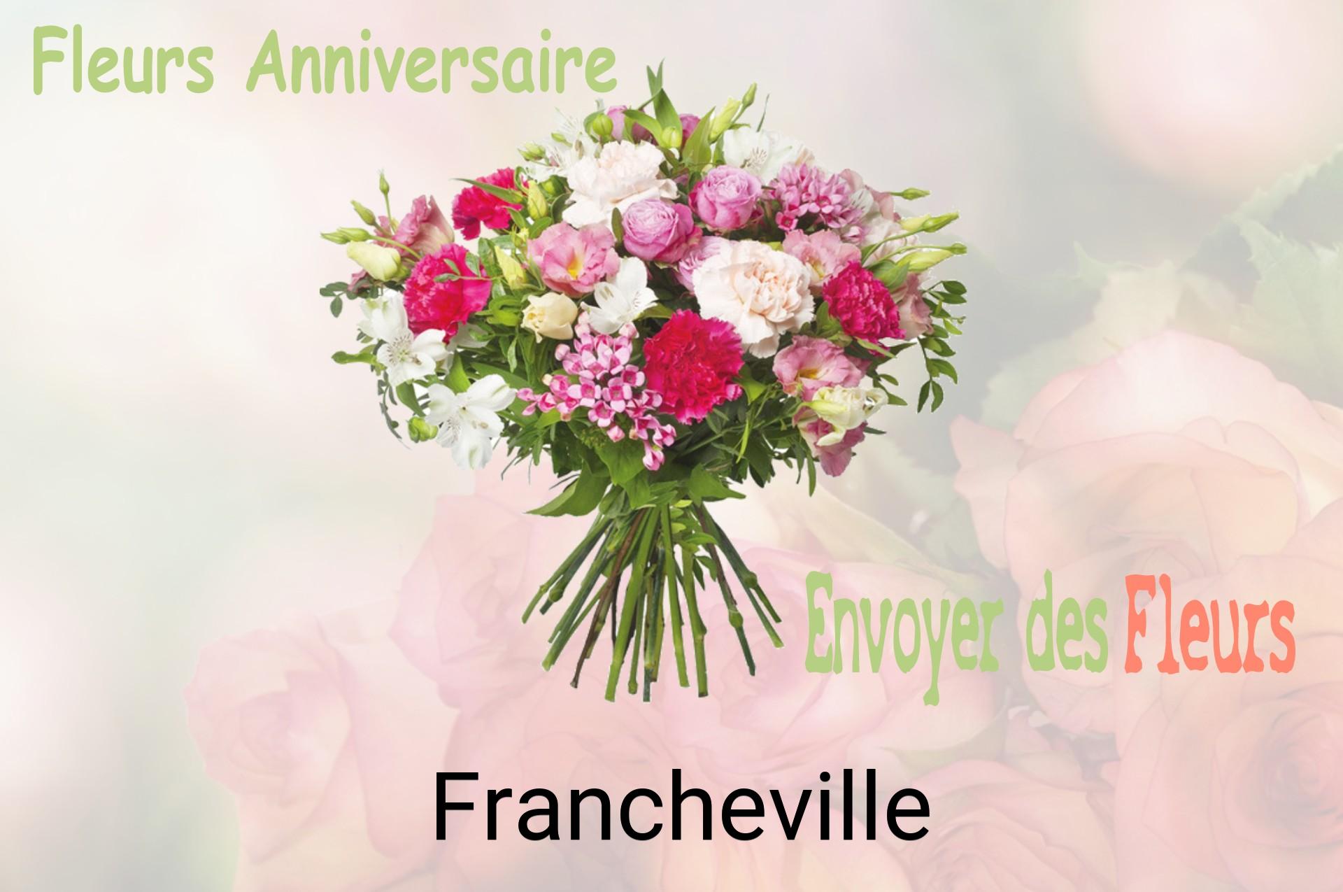 Bouquet de fleurs d’anniversaire livré à Francheville
