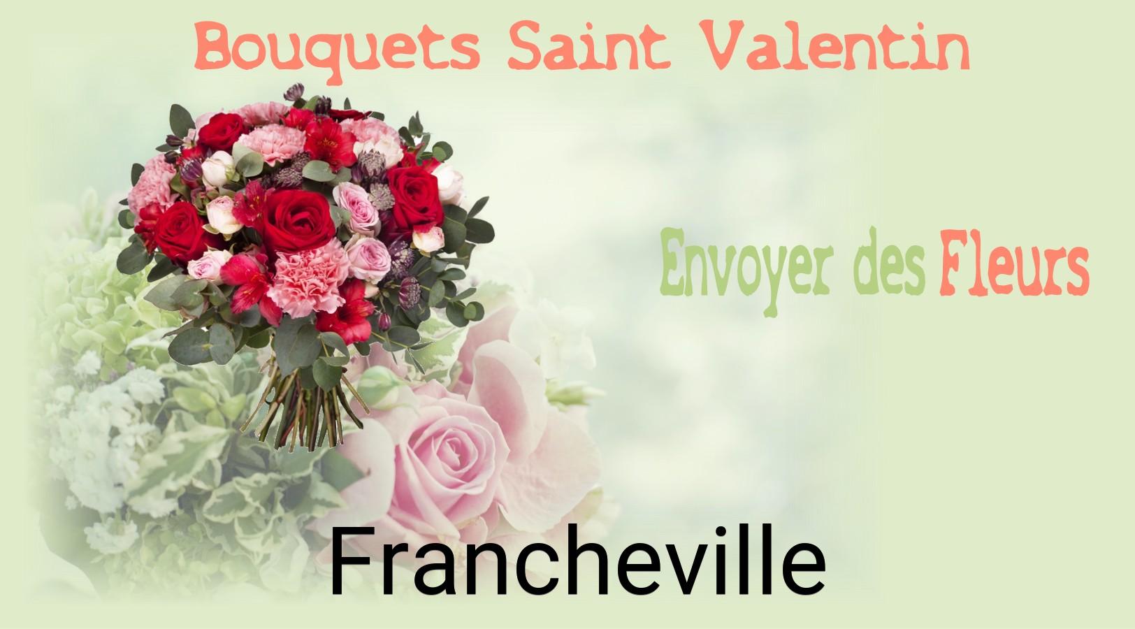 Roses de Saint-Valentin livrées à Francheville